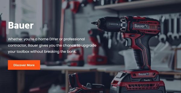 Bauer® Tools: Power tools, Cordless tools Official Website